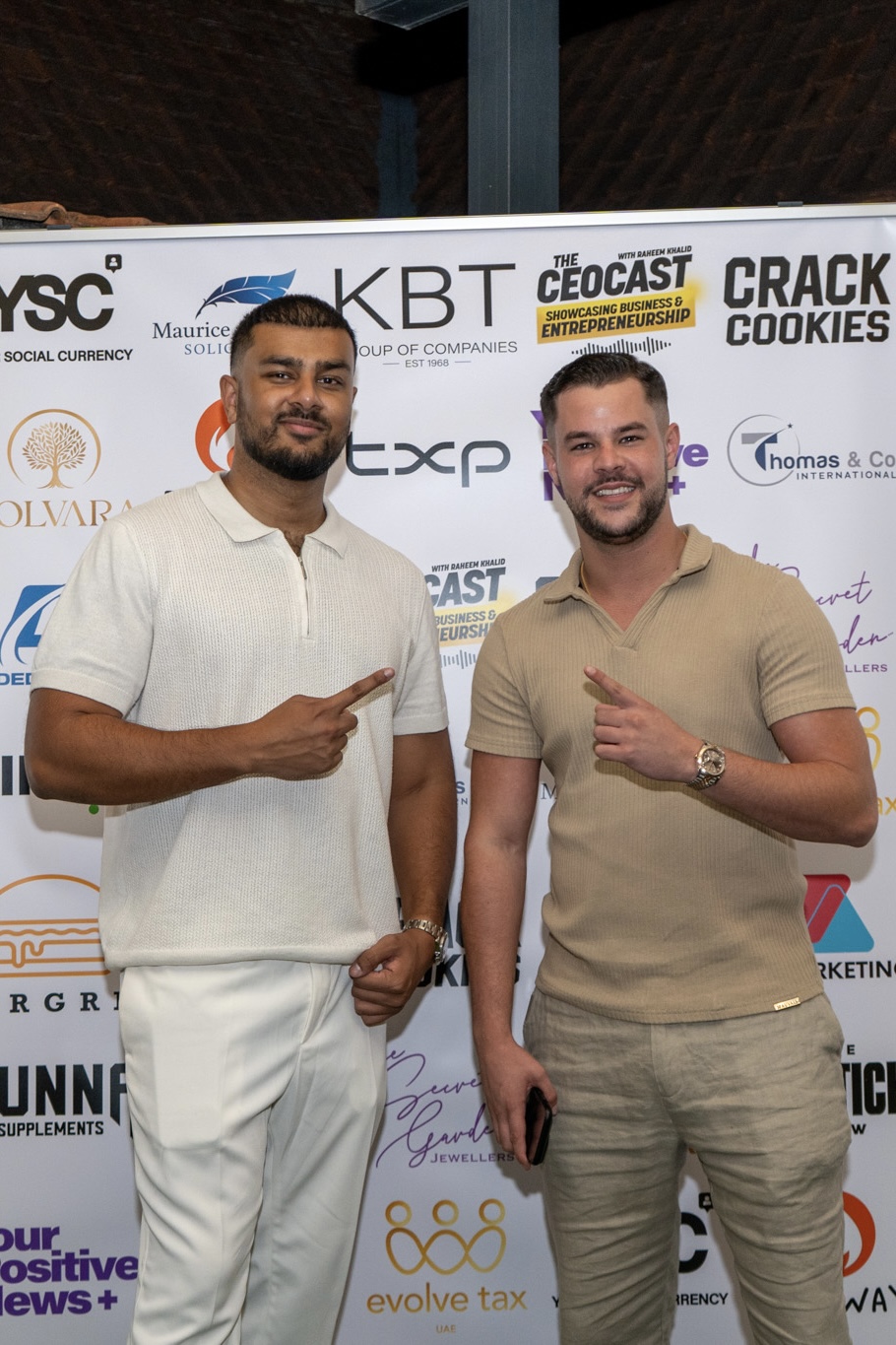 Behind the scenes at a CEOcast event